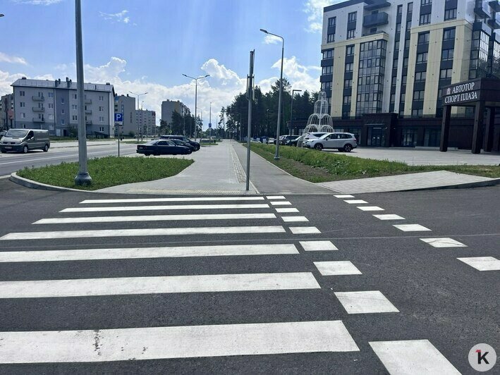 В Калининграде появилась почти идеальная улица, где учли интересы пешеходов, велосипедистов и водителей (фото) - Новости Калининграда | Фото: «Клопс»