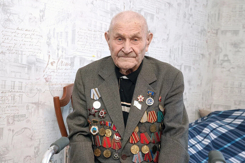 Зие Салиховичу Салихову было 103 года | Фото: правительство Калининградской области