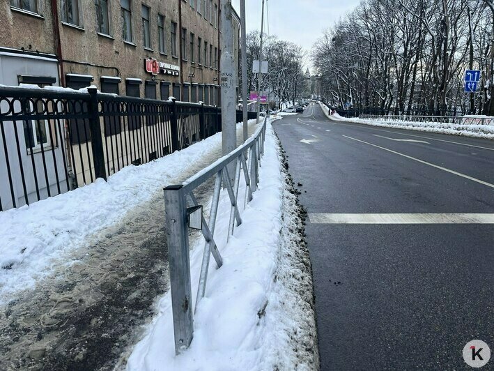 В центре Калининграда разделили потоки машин и пешеходов: почему это решение вызвало вопросы - Новости Калининграда | Фото: «Клопс»
