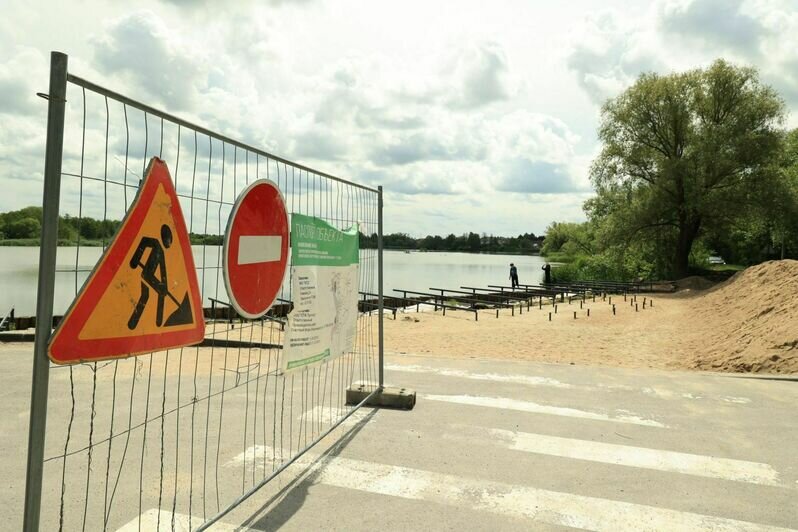 В Калининграде подрядчик начал благоустройство территории возле Пенькового озера (фото) - Новости Калининграда | Фото: сайт администрации Калининграда