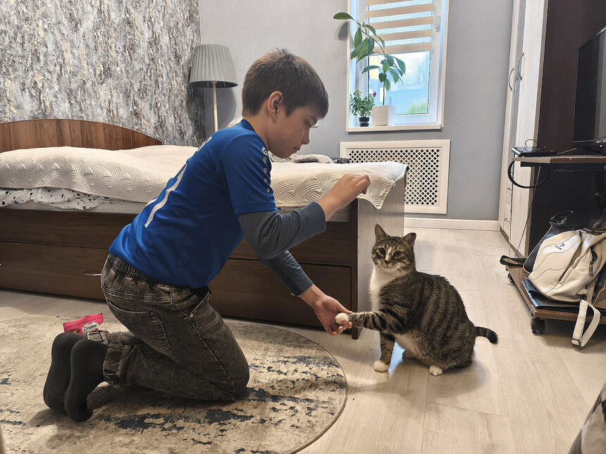 Боцман игривый и ласковый | Фото: архив героя публикации