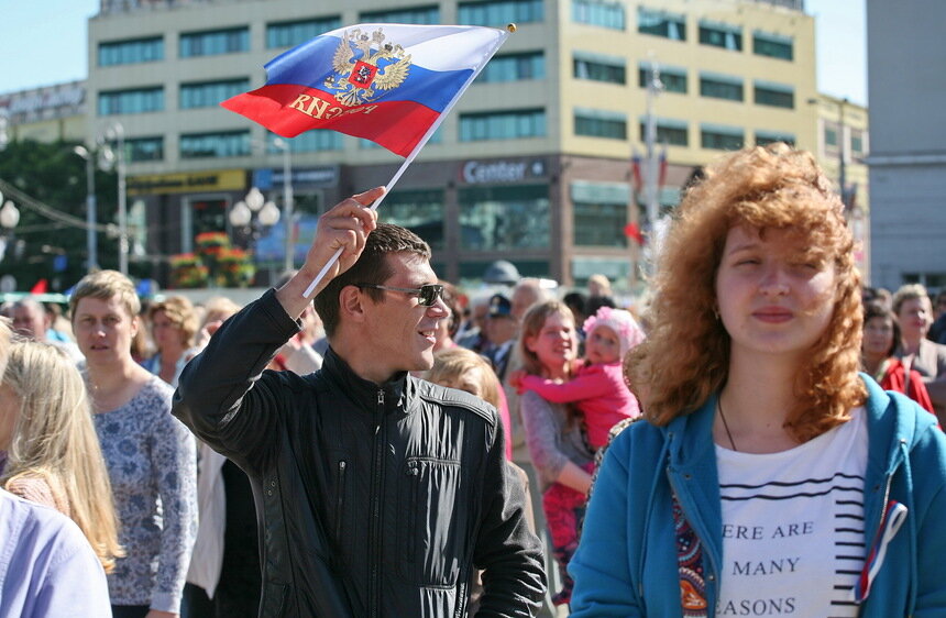 В День России на площади Победы в Калининграде традиционно проходит праздник | Фото: архив "СК"