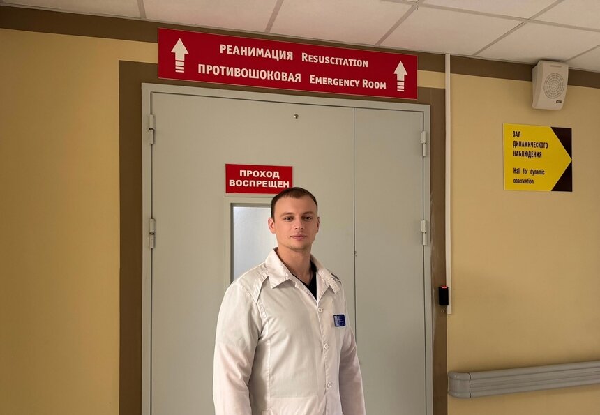 Николай Свиридов, заведующий отделением анестезиологии и реанимации с палатами интенсивной терапии: "Для лечения потребовалась огромная работа целой команды специалистов". | Фото: БСМП