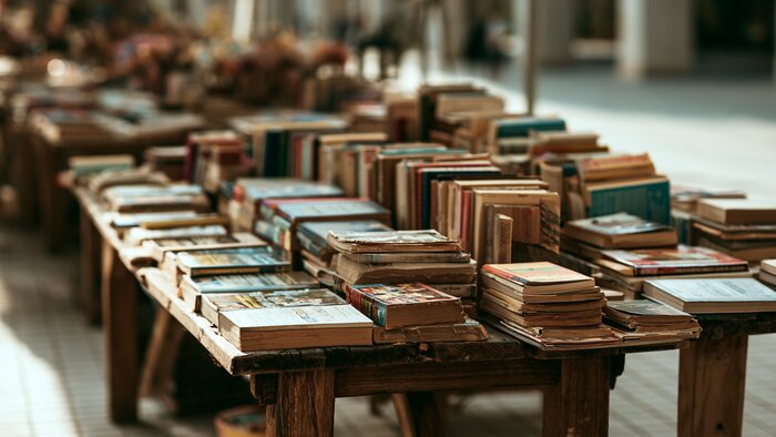 Закупиться книгами и пообщаться с писателями: 5 мероприятий выходных для истинных книголюбов - Новости Калининграда | Иллюстрация: Алиса Игонина / «Клопс»