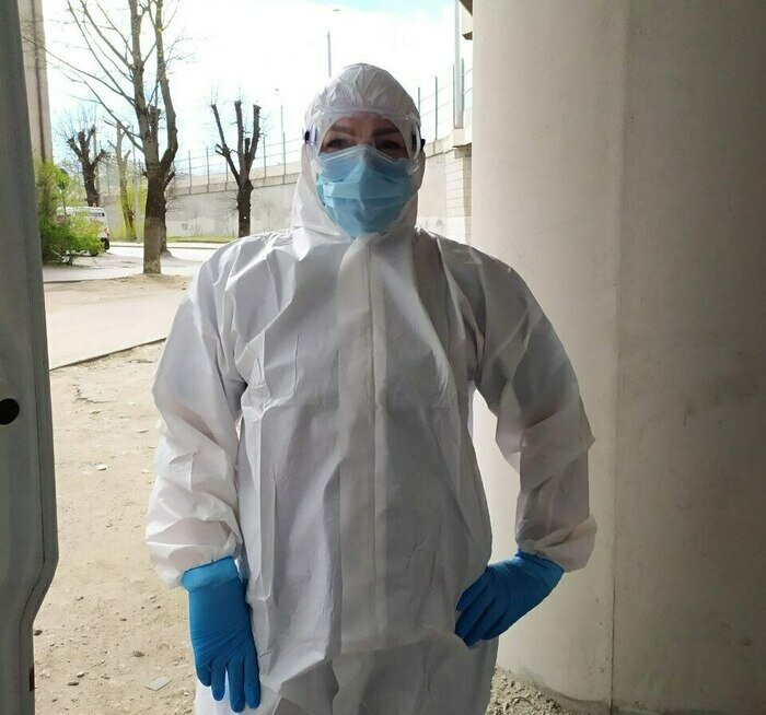 Работа в ковид была изнурительна для медиков | Фото: архив Елены Овсянниковой 