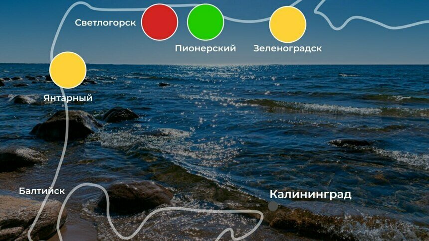 Погода дала добро на купание: погода на калининградском побережье 20 июня - Новости Калининграда