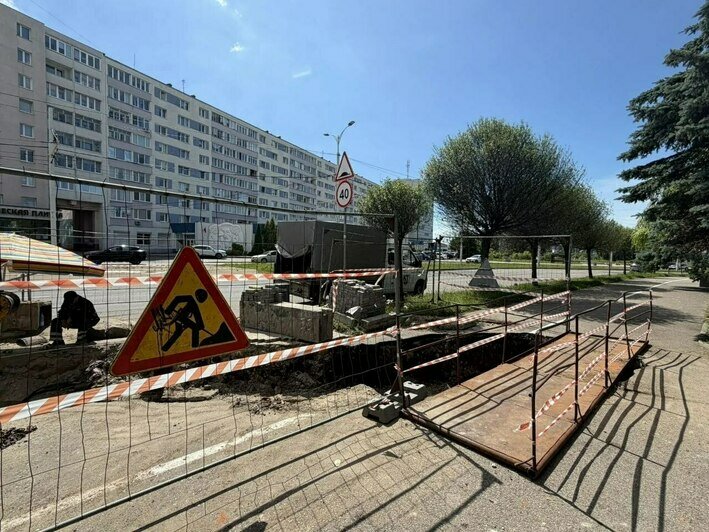 В Калининграде авария на Шевченко ускорила замену старой тепломагистрали (фото) - Новости Калининграда | Фото: канал администрации Калининграда / Телеграм