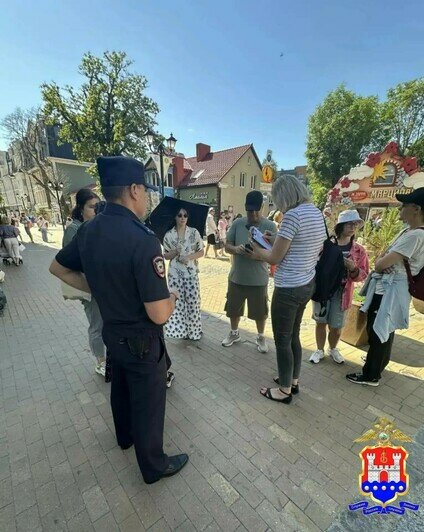 Экскурсии без документов: в Зеленоградске задержали «серых» гидов - Новости Калининграда | Фото: пресс-служба регионального УМВД