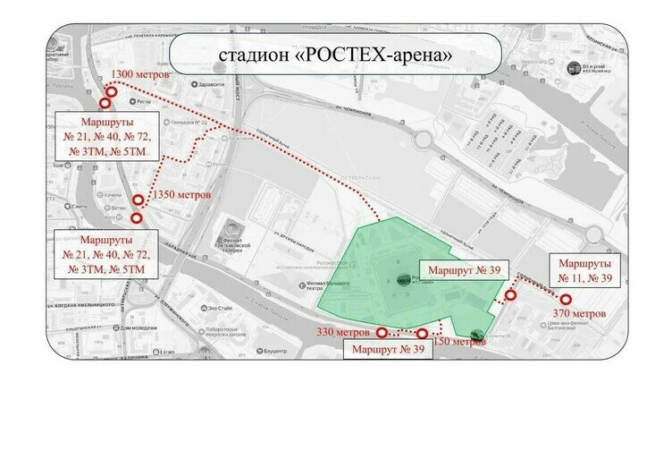 Власти рассказали, как будет работать транспорт в дни празднования 80-летия Калининграда и области (схема) | Схемы предоставлены администрацией Калининграда