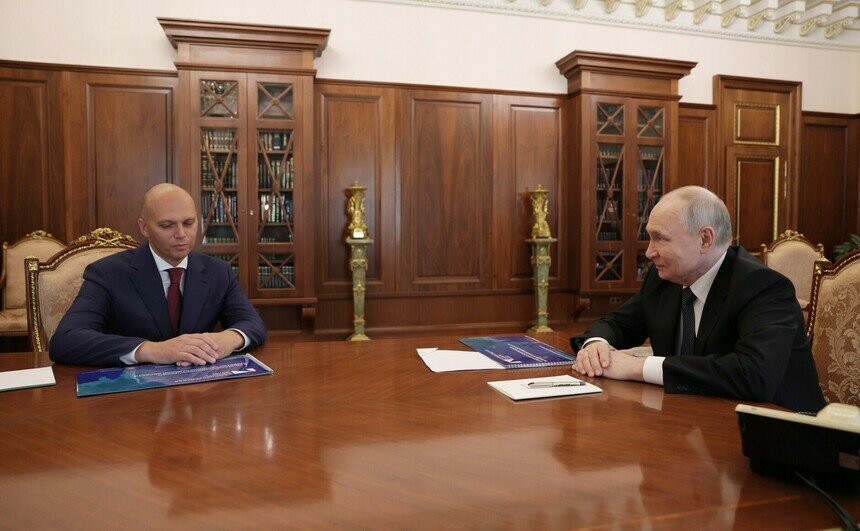 Встреча Алексея Беспрозванных с Владимиром Путиным состоялась в Москве  | Фото: сайт Кремлин.ру