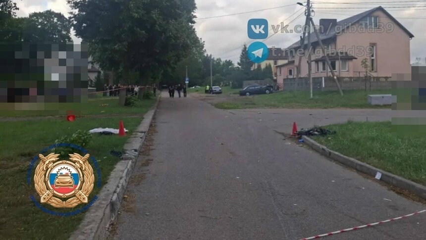 В Калининграде легковушка сбила трёх пешеходов, на месте погиб маленький ребёнок - Новости Калининграда | Фото: сообщество Госавтоинспекции Калининградской области / «ВКонтакте»