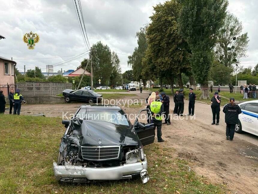Дтп произошло 5 июля на улице Заводской в поселке Прибрежном | Фото: прокуратура Калининградской области