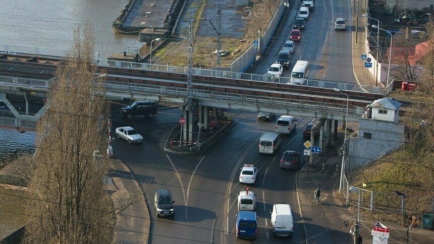 Калининградский двухъярусный мост с 17 июля станет односторонним - Новости Калининграда | Фото: Александр Подгорчук / Архив «Клопс»
