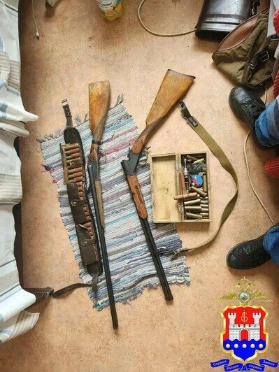 В том числе тротил и сотни боеприпасов: у калининградцев забрали оружие, которое они хранили незаконно - Новости Калининграда | Фото: пресс-служба регионального УМВД