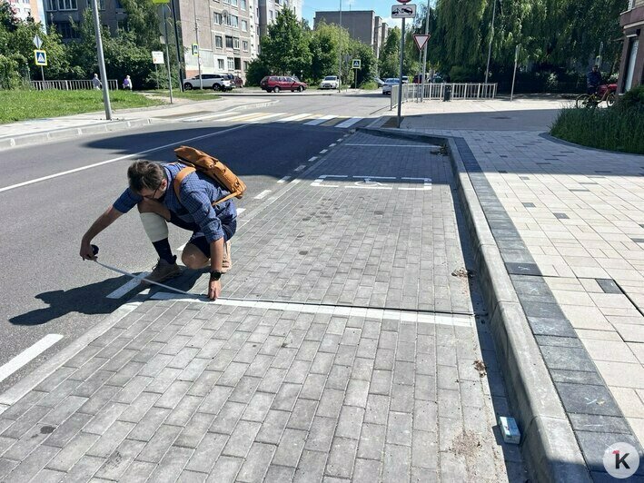 «Внимания к деталям не хватает»: урбанист прошёлся по обновлённой Летней (фото, видео) - Новости Калининграда | Фото: «Клопс»