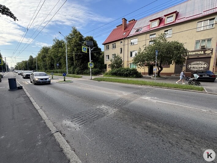 В Калининграде демонтаж лежачих полицейских избавил от пробок одну из магистралей - Новости Калининграда | Фото: Александр Подгорчук / «Клопс»