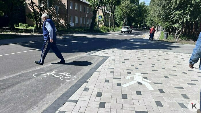 «Внимания к деталям не хватает»: урбанист прошёлся по обновлённой Летней (фото, видео) - Новости Калининграда | Фото: «Клопс»