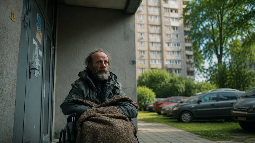 В телефоне три контакта — сын, жена и Серёга: калининградка помогла инвалиду, которого по ошибке привезли не туда - Новости Калининграда | Иллюстрация: Алиса Игонина / Midjourney