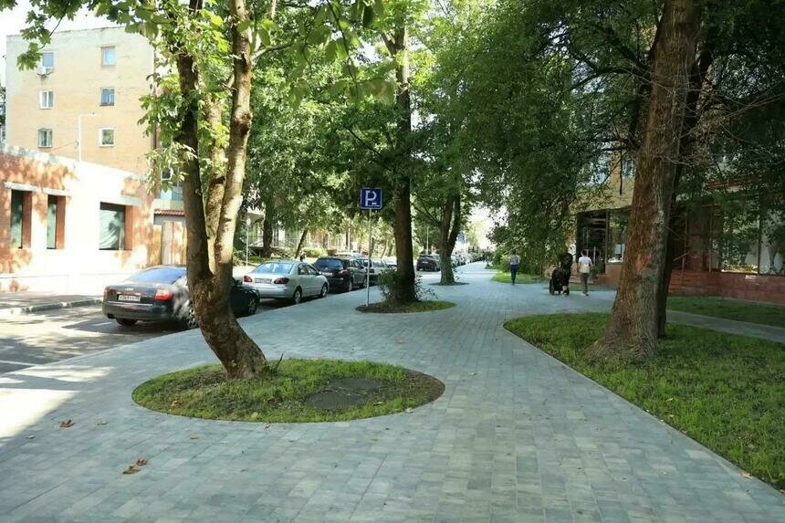 Улица Галицкого сегодня, основные работы были завершены к Дню города | Фото: администрация Калининграда