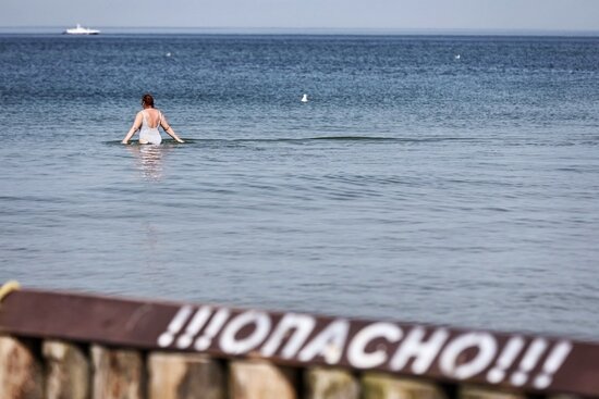 Спокойное море, но искупаться можно будет не везде: погода на калининградском побережье 20 июля   - Новости Калининграда | Фото: Александр Подгорчук / «Клопс»