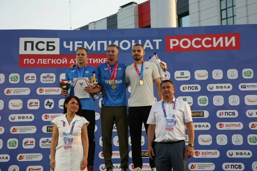 Уральское серебро: калининградец стал вторым на чемпионате России по лёгкой атлетике - Новости Калининграда | Фото: пресс-служба министерства спорта Калининградской области