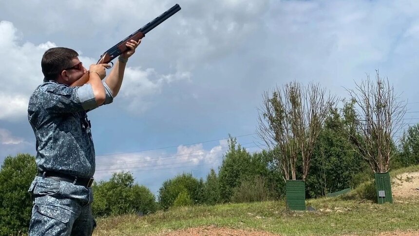 В Калининграде сотрудники ведомственной охраны Минтранса учились сбивать беспилотники из ружей   - Новости Калининграда | Фото: Северо-Западный филиал ФГУП «УВО Минтранса России»