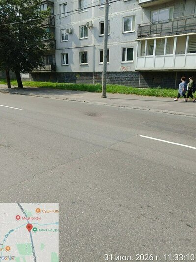 В Калининграде на ул. Дзержинского возник очередной провал (фото)   - Новости Калининграда | Фото: администрация Калининграда