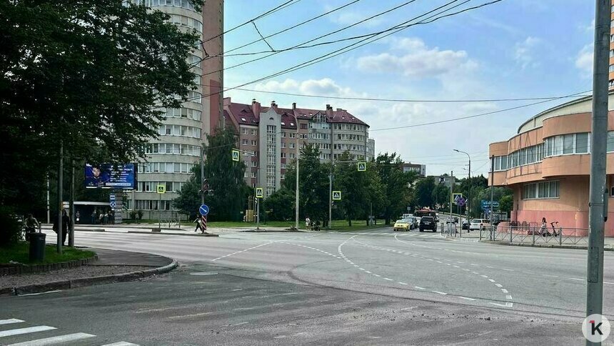 В мэрии рассказали, как водителям быстрее проезжать перекрёсток Куйбышева с Гагарина - Новости Калининграда | Фото: архив «Клопс»