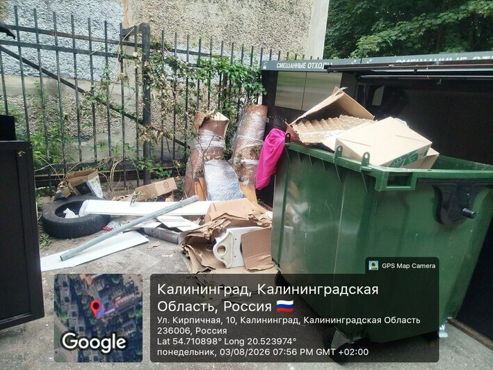 По следам шопинга и забытого матраса: каким улицам Калининграда давно требуется уборка (фото) - Новости Калининграда | Фото: Марина Миркина