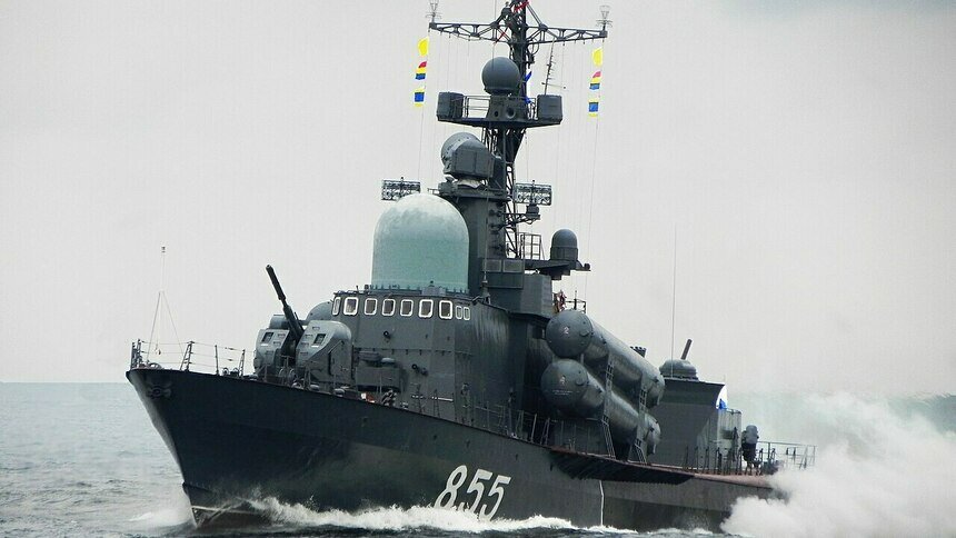 Ракетный катер Балтийского флота уничтожил морские цели с помощью комплекса «Москит» - Новости Калининграда | Фото: пресс-служба Балтийского флота