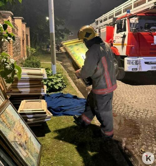 В Калининграде спасли из горящей виллы 200 полотен художника Евгения Забуги (фото) - Новости Калининграда | Фото: Анна Захарова