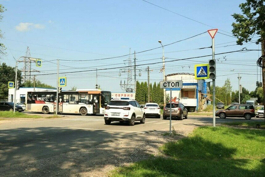 Светофор на пересечении Советского пр-та и 1-й Б. Окружной будет запущен в тестовом режиме | Фото: администрация Калининграда