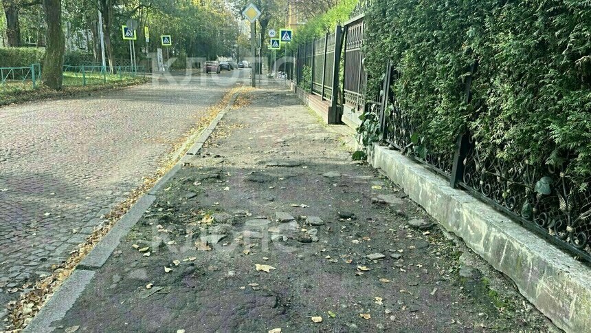 «Яма на яме»: губернатор рассказал, как утром пробежался по Коммунальной - Новости Калининграда | Фото: архив «Клопс»