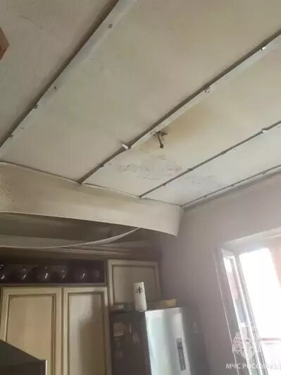 В Калининграде пенсионерка получила ожоги из-за загоревшейся кухни   - Новости Калининграда | Фото: ГУ МЧС по Калининградской области