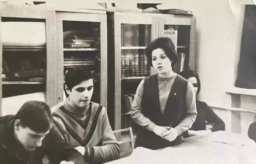 Галина Баринова на заседании научного студенческого сообщества, 1969 год | Фото: БФУ им. И. Канта