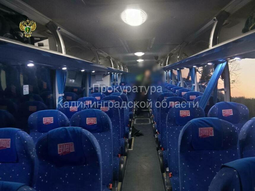 Прокуратура заинтересовалась ДТП в Переславском, где после съезда туристического автобуса в кювет пострадали дети - Новости Калининграда | Фото: канал прокуратуры Калининградской области / Телеграм
