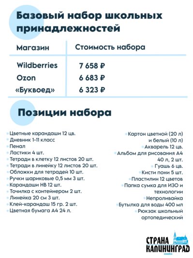 Собрать ребёнка в школу без лишних трат: советы, цены и ошибки | Инфографика: Анна Бутневечене