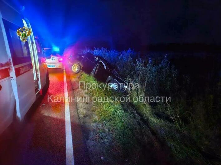 После ДТП под Неманом, где пьяная девушка без прав насмерть сбила велосипедиста, возбудили уголовное дело - Новости Калининграда | Фото: канал прокуратуры Калининградской области / Телеграм