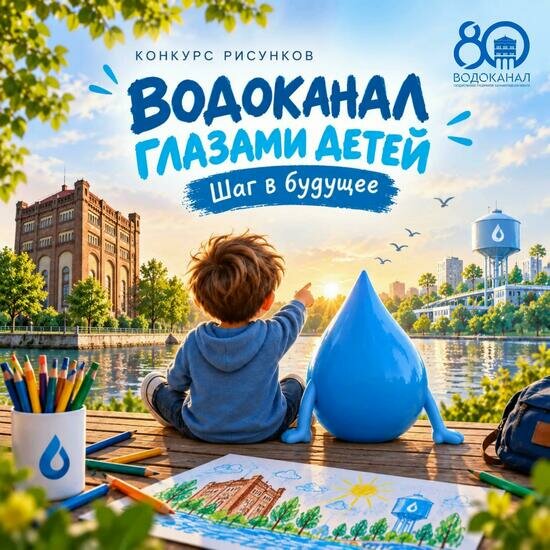 Каким будет «Водоканал» будущего: приглашаем к участию юных художников - Новости Калининграда