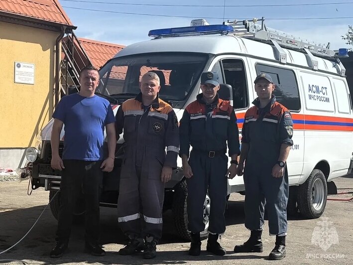 В Балтийске и Мамоново спасателям выдали новые машины для работы на воде и обрывах (фото) - Новости Калининграда | Фото: сообщество управления МЧС по Калининградской области / «ВКонтакте»
