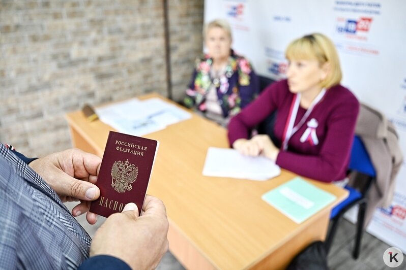 В Калининградской области открылись избирательные участки на границе для живущих за рубежом россиян: фоторепортаж    - Новости Калининграда | Фото: Александр Подгорчук / «Клопс»