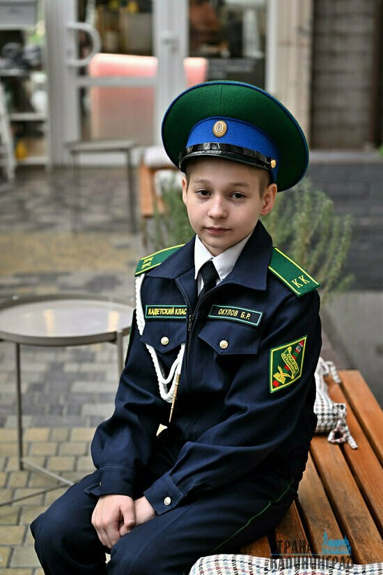 Богдан Окулов учится в школе № 46 в пятом кадетском классе | Фото: Александр Подгорчук