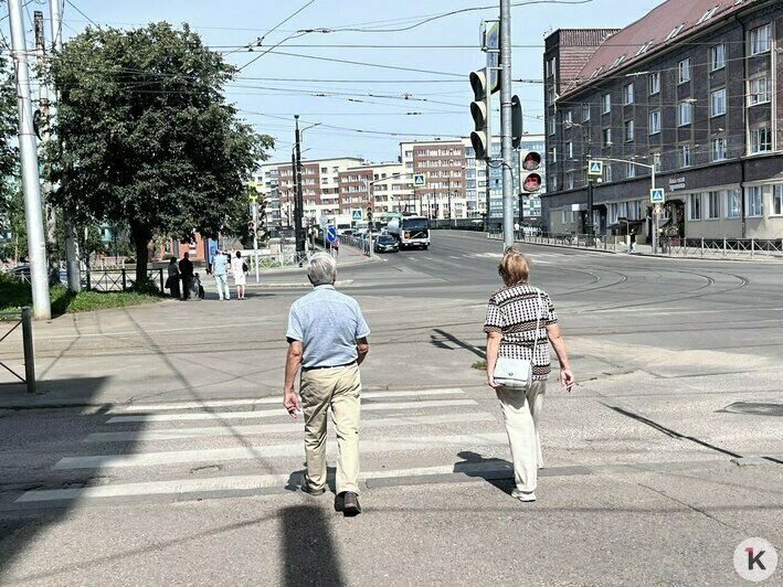 На Багратиона — Октябрьской упростили жизнь автомобилистам, а пешеходов загнали в ловушку - Новости Калининграда | Фото: «Клопс»