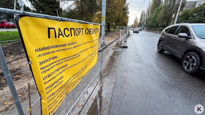 В Калининграде при ремонте тротуаров на Карла Маркса нашлись места под парковку - Новости Калининграда | Фото: Александр Подгорчук / Архив «Клопс»