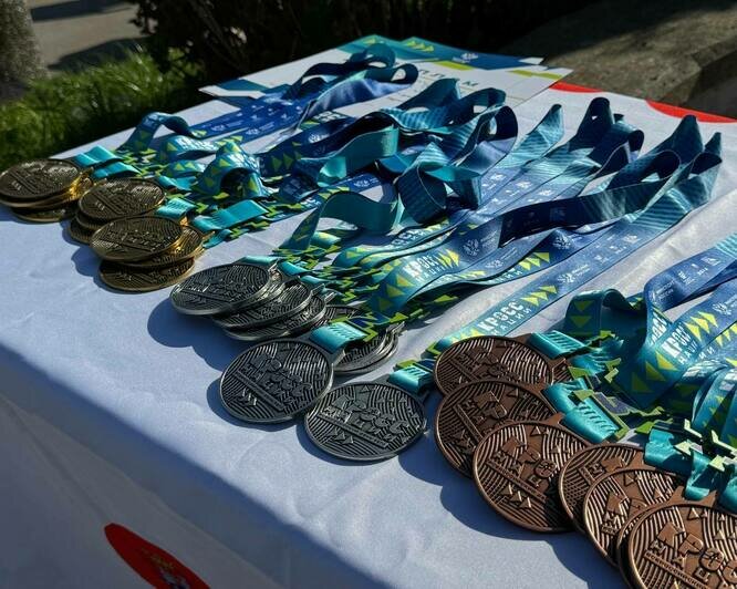 В конце соревнований победителям и призёрам вручили медали и грамоты. | Фото автора