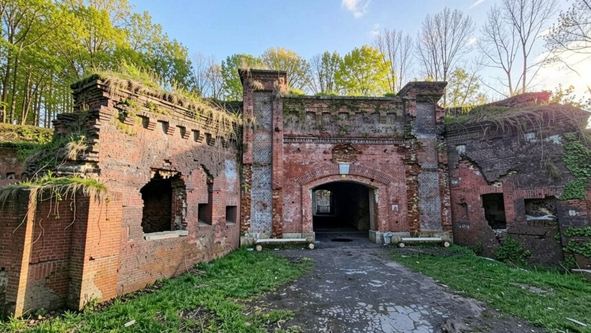 150 лет истории: в Калининграде выставили на продажу форт №8 - Новости Калининграда | Иллюстрация: Ксения Александрова / «Клопс»