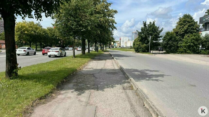 Дятлова объяснила, почему тротуары на Московском проспекте ремонтируют кусками - Новости Калининграда | Фото: архив «Клопс»