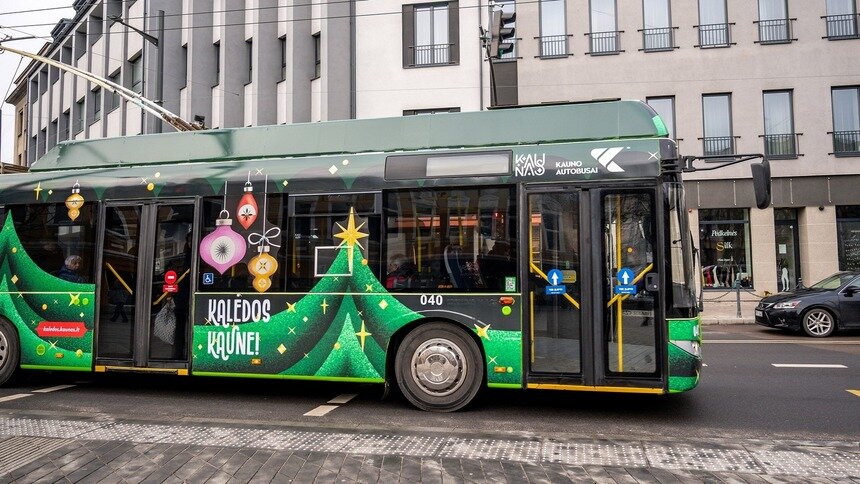 В Литве дорожает проезд в общественном транспорте   - Новости Калининграда | Фото: мэрия Каунаса