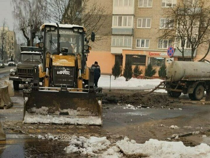 Черняховск в Рождество остался без воды из-за крупной аварии    - Новости Калининграда | Фото: областной «Водоканал»