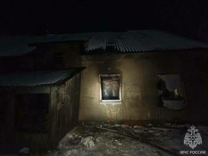 В Калининградской области пенсионер погиб при пожаре (фото) - Новости Калининграда | Фото: ГУ МЧС России по Калининградской области